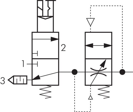 Schematic symbol: Filling unit, electrically operated (Futura)