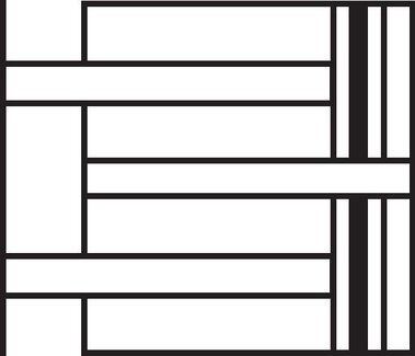 Schematic symbol: Double-piston cylinders