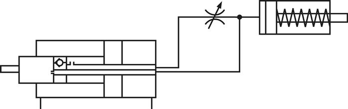 Schematický symbol: Regulátor rychlosti