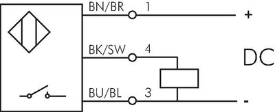 Skiftesymbol: Fuldelektronisk sensor