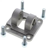 fixation oscillante en U ISO 15552 80 mm, Aluminium(TQ 80)