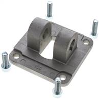 fixation oscillante en U ISO 15552 100 mm, Aluminium(TQ 100)