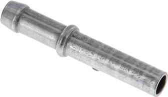 Schlauchnippel - mit Rohrstutzen - 90º ge- bogen - Stahl verzinkt