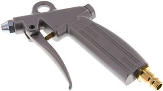 Druckluftpistole Luftpistole Ausblaspistole mit Kurzdüse und Schutzschild 