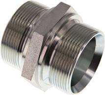 Hydraulic double nipple G 2"-G 2", Zinc plated steel(DN 2020 HD)