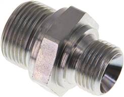Hydraulic double nipple G 3/4"-G 1/2", Zinc plated steel(DN 3412 HD)