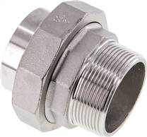 raccord fileté à souder à joint plat R 2"(fil. mâle)-60,3 mm(DNT 2020 ASAF ES)