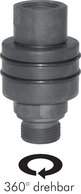 High pressure rotary joint G 1-1/4", Jeklo(DREH 114 ST)