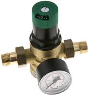 Pressure reducer for drinking water R 1/2", 1,5 - 6 bar, DVGW