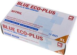 Nitril-Einmalhandschuhe, puderfrei, blau, XL, 100er Box
