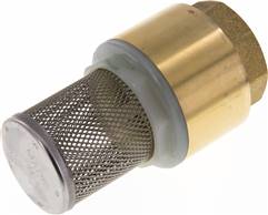Foot valve (light) G 1-1/4",Brass