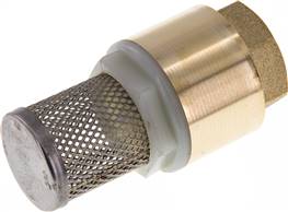 Foot valve (light) G 3/4",Brass