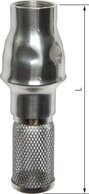 Foot valve (light) G 1/2",Stainless steel