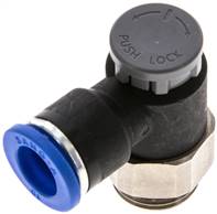 Kompakt-Drosselrückschlagventil G 3/8"-10mm,abluftregelnd (Standard)