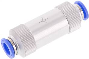 Push in fitting check valve 10mm, IQS standard