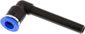 Winkel-Steckanschluss, langer 6mm Stecknippel, IQS-Standard