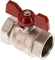 Brass ball valve, Eco-Line, Rp 1", 0 do 25bar
