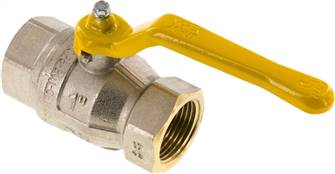 Brass ball valve, DVGW, Rp 1", -0,9 do 40 bar