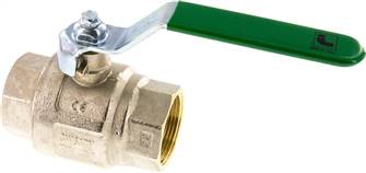 Brass ball valve, Rp 1-1/2", -0,9 do 30bar, for drinking water