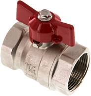 Brass ball valve, Eco-Line, Rp 1-1/4", 0 do 25bar