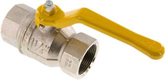 Brass ball valve, DVGW, Rp 1-1/4", -0,9 do 30 bar