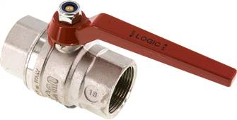 Brass ball valve, Rp 1-1/4", -0,9 do 64 bar, manufactured silicone-free