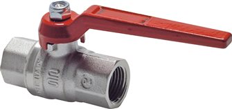 Brass ball valve, Rp 2-1/2", -0,9 do 40 bar, manufactured silicone-free