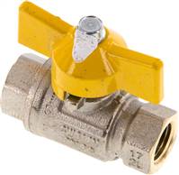 Brass ball valve, DVGW, Rp 1/4", -0,9 do 50 bar