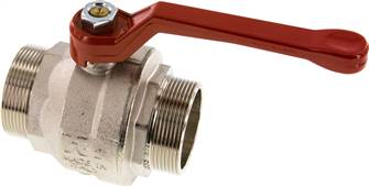 Brass ball valve, G 2" (Male thread), -0,9 do 30bar