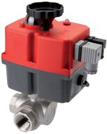 Electrical. 3-way ball valve (L), G 1/4", 24 do 240 V (AC) / 24 do 135 V (DC)