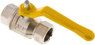 Brass ball valve, DVGW, Rp 3/4", -0,9 do 40 bar
