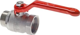 Brass ball valve, Eco-Line, R 2" / Rp 2", 0 do 25bar