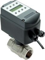 Electrically driven ball valve with timer, G 1"
