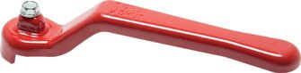 Combi handle -rdece, size 1, Standard (pocinkano in lakirano jeklo)