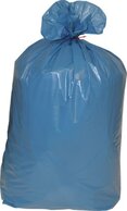 Müllsack, 120 ltr, blau, 25er, LD-PE, 70µm (Typ 100)