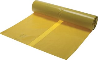 Müllsack, 120 ltr, gelb, 25er, LD-PE, 40µm (Typ 60)