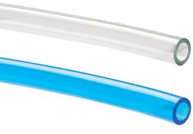 Polyurethan-Schlauch lebensmittelecht 6 x 4mm, blau-transparent