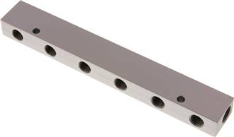 PN 16 Leiste Verteilerblock Aluminium Verteiler Verteilerleiste einseitig