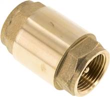 check valves (vacuum), G 1", PN 25,Brass