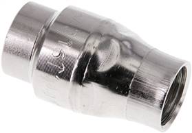 check valves (light), G 1/2", PN 16, 1.4401