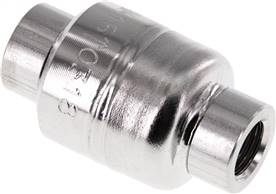 check valves (light), G 1/4", PN 16, 1.4401