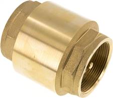 check valves (vacuum), G 2", PN 18,Brass