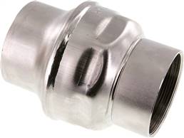 check valves (light), G 2-1/2", PN 16, 1.4401