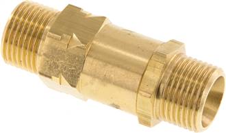 Check valve (brass) G 3/8" (AG), PN 16