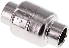 check valves (light), G 3/8", PN 16, 1.4301