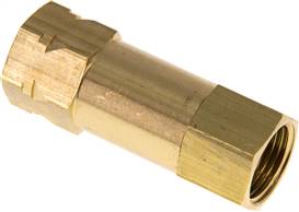 Check valve (brass) G 3/8" (IG), PN 16