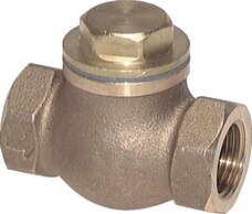 check valves (heavy), G 4", PN 16, red bronze